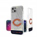 Chicago Bears Personalized Endzone Plus Design iPhone Glitter Phone Case
