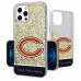 Chicago Bears Personalized Endzone Plus Design iPhone Glitter Phone Case