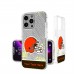 Cleveland Browns Personalized Endzone Plus Design iPhone Glitter Phone Case