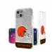 Cleveland Browns Personalized Endzone Plus Design iPhone Glitter Phone Case