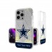 Dallas Cowboys Personalized Endzone Plus Design iPhone Glitter Phone Case
