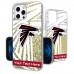 Atlanta Falcons Personalized Tilt Design iPhone Glitter Phone Case