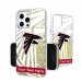 Atlanta Falcons Personalized Tilt Design iPhone Glitter Phone Case
