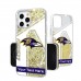 Baltimore Ravens Personalized Tilt Design iPhone Glitter Phone Case