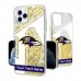 Baltimore Ravens Personalized Tilt Design iPhone Glitter Phone Case