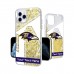 Baltimore Ravens Personalized Tilt Design iPhone Glitter Phone Case