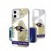 Baltimore Ravens Personalized Tilt Design iPhone Glitter Phone Case