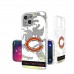 Chicago Bears Personalized Tilt Design iPhone Glitter Phone Case