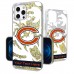 Chicago Bears Personalized Tilt Design iPhone Glitter Phone Case
