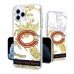 Chicago Bears Personalized Tilt Design iPhone Glitter Phone Case
