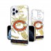 Chicago Bears Personalized Tilt Design iPhone Glitter Phone Case