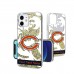 Chicago Bears Personalized Tilt Design iPhone Glitter Phone Case