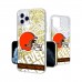 Cleveland Browns Personalized Tilt Design iPhone Glitter Phone Case
