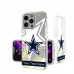 Dallas Cowboys Personalized Tilt Design iPhone Glitter Phone Case