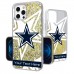 Dallas Cowboys Personalized Tilt Design iPhone Glitter Phone Case