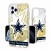 Dallas Cowboys Personalized Tilt Design iPhone Glitter Phone Case