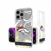 Denver Broncos Personalized Tilt Design iPhone Glitter Phone Case