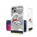 Denver Broncos Personalized Tilt Design iPhone Glitter Phone Case