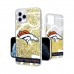 Denver Broncos Personalized Tilt Design iPhone Glitter Phone Case
