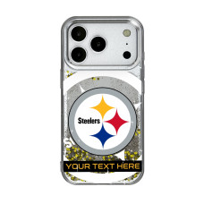 Именная чехол для iphone Pittsburgh Steelers Tilt Design