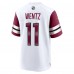 Игровая джерси Carson Wentz Washington Commanders Nike - White