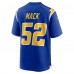 Игровая джерси Khalil Mack Los Angeles Chargers Nike Alternate - Royal