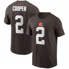 Футболка с номером Amari Cooper Cleveland Browns Nike - Brown