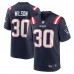 Игровая джерси Mack Wilson New England Patriots Nike - Navy