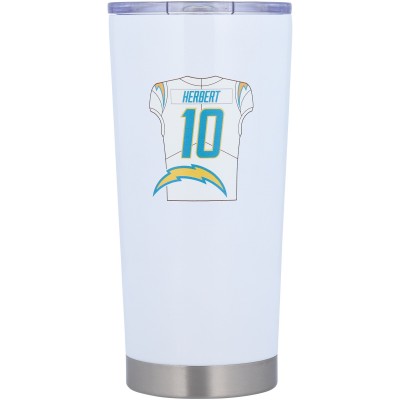 Бокал Justin Herbert Los Angeles Chargers 20oz. Player Stainless Steel