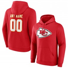 Толстовка Kansas City Chiefs Fanatics Branded Team Authentic Personalized Name &amp; Number - Red