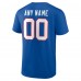 Именная футболка Buffalo Bills Team Authentic- Royal