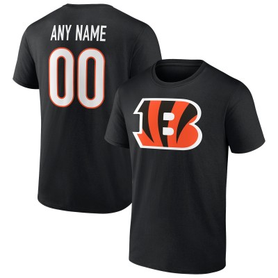 Именная футболка Cincinnati Bengals Team Authentic- Black