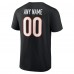 Именная футболка Cincinnati Bengals Team Authentic- Black
