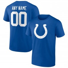 Именная футболка Indianapolis Colts Team Authentic- Royal