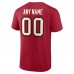 Футболка Tampa Bay Buccaneers Team Authentic Personalized Name & Number - Red