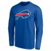 Именная футболка с длинным рукавом Buffalo Bills Team Authentic - Royal