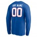 Именная футболка с длинным рукавом Buffalo Bills Team Authentic - Royal