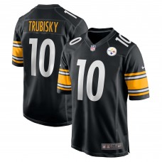 Mitchell Trubisky Pittsburgh Steelers Nike Player Game Jersey - Black
