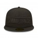 Бейсболка Washington Commanders New Era Team Black on Black Alternate Logo 59FIFTY