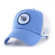 Tennessee Titans 47 Highline Clean Up Trucker Snapback Hat - Light Blue/White