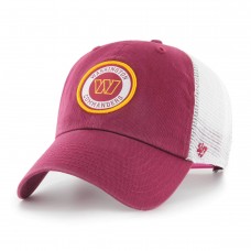 Бейсболка Washington Commanders 47 Highline Clean Up Trucker - Burgundy/White