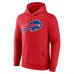 Толстовка Buffalo Bills Team Authentic Logo Personalized Name & Number - Red