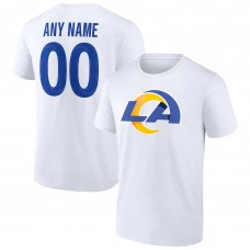 Именная футболка Los Angeles Rams Team Authentic Logo- White