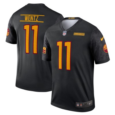 Игровая джерси Carson Wentz Washington Commanders Nike Alternate Legend - Black