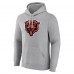 Именная толстовка Chicago Bears Team Authentic - Heathered Gray