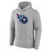 Именная толстовка Tennessee Titans Team Authentic - Heathered Gray