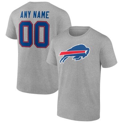 Футболка Buffalo Bills Team Authentic Custom - Heathered Gray