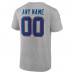 Футболка Buffalo Bills Team Authentic Custom - Heathered Gray