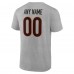 Именная футболка Cincinnati Bengals Team Authentic - Heathered Gray