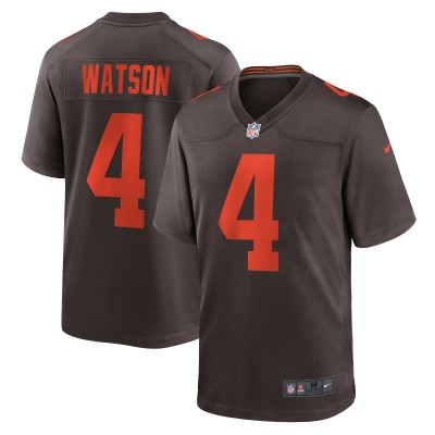 Игровая джерси Deshaun Watson Cleveland Browns Nike Alternate Game - Brown